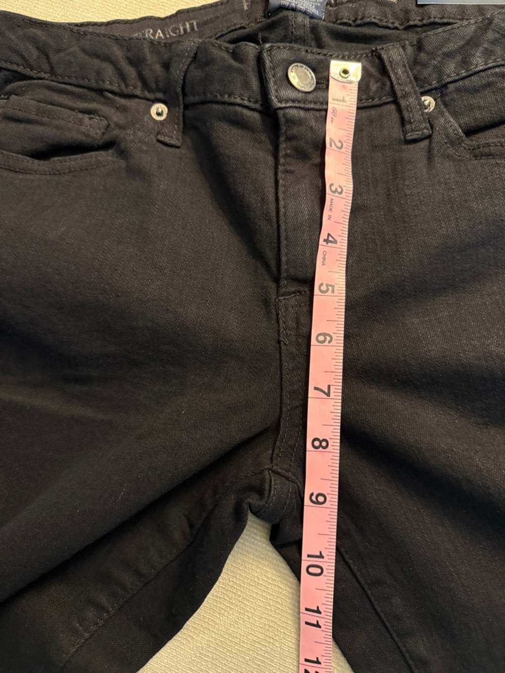 Vintage Faded Glory Women’s Black Skinny Jeans Size 8P NWT Discontinued - Picture 4 of 8